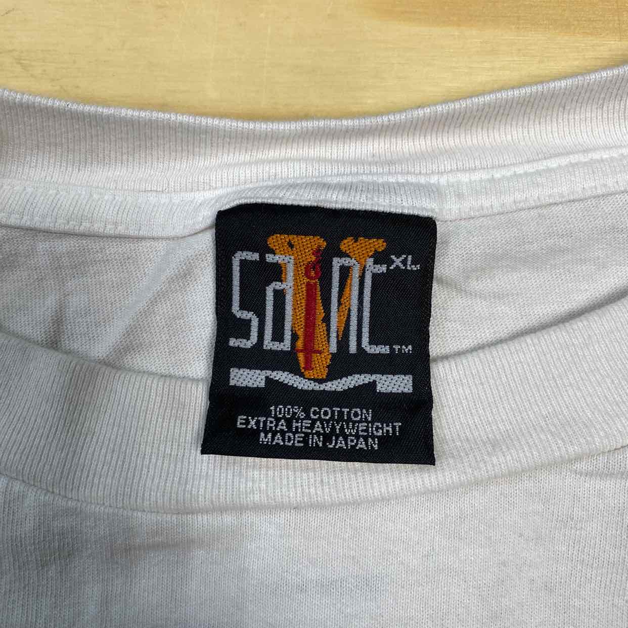 Vlone T-Shirt "NO CAP" White Used Size XL