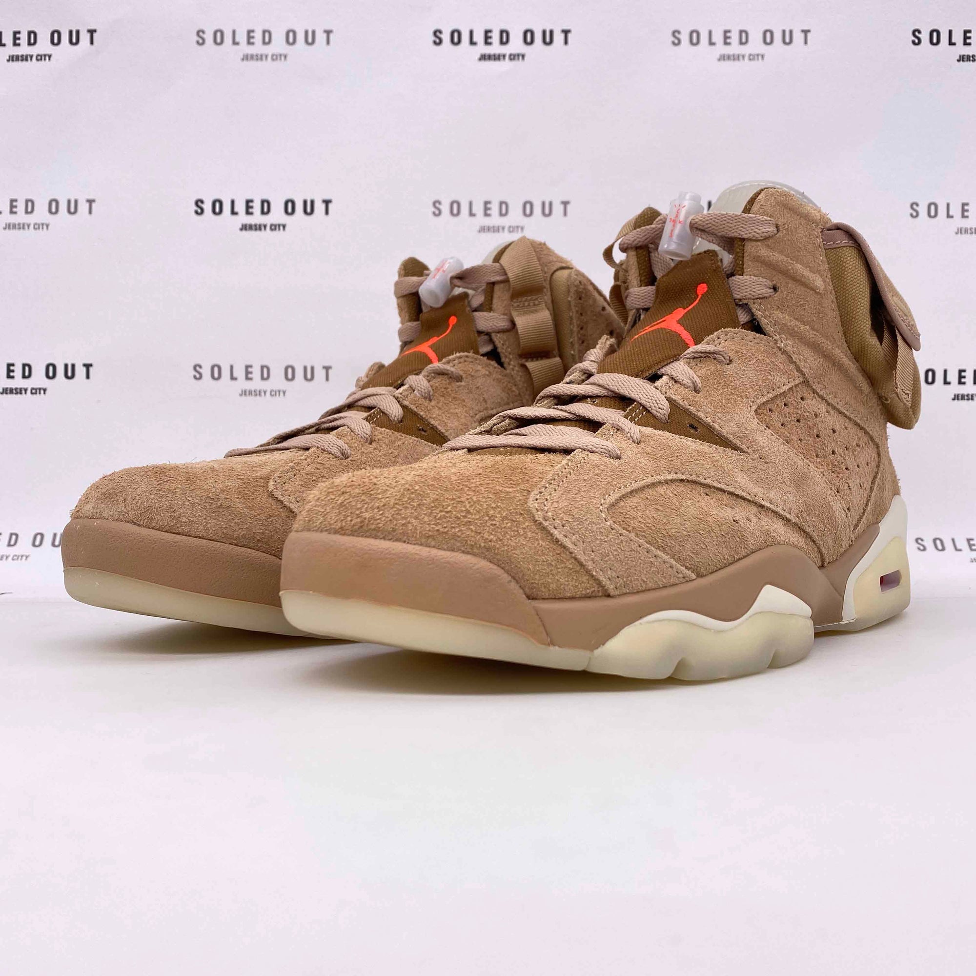 Air Jordan 6 Retro &quot;British Khaki&quot; 2021 New Size 6.5