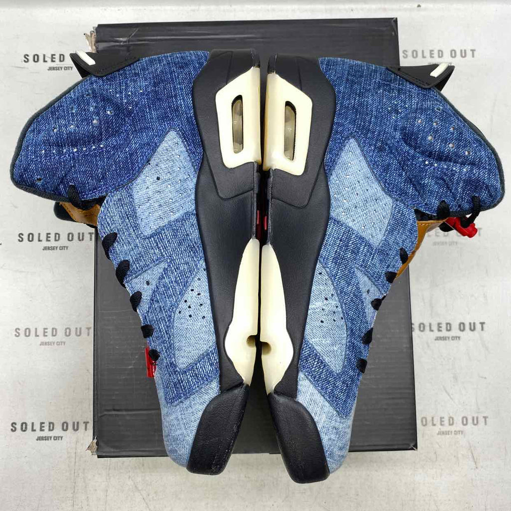 Air Jordan 6 Retro "Washed Denim" 2019 New (Cond) Size 9.5