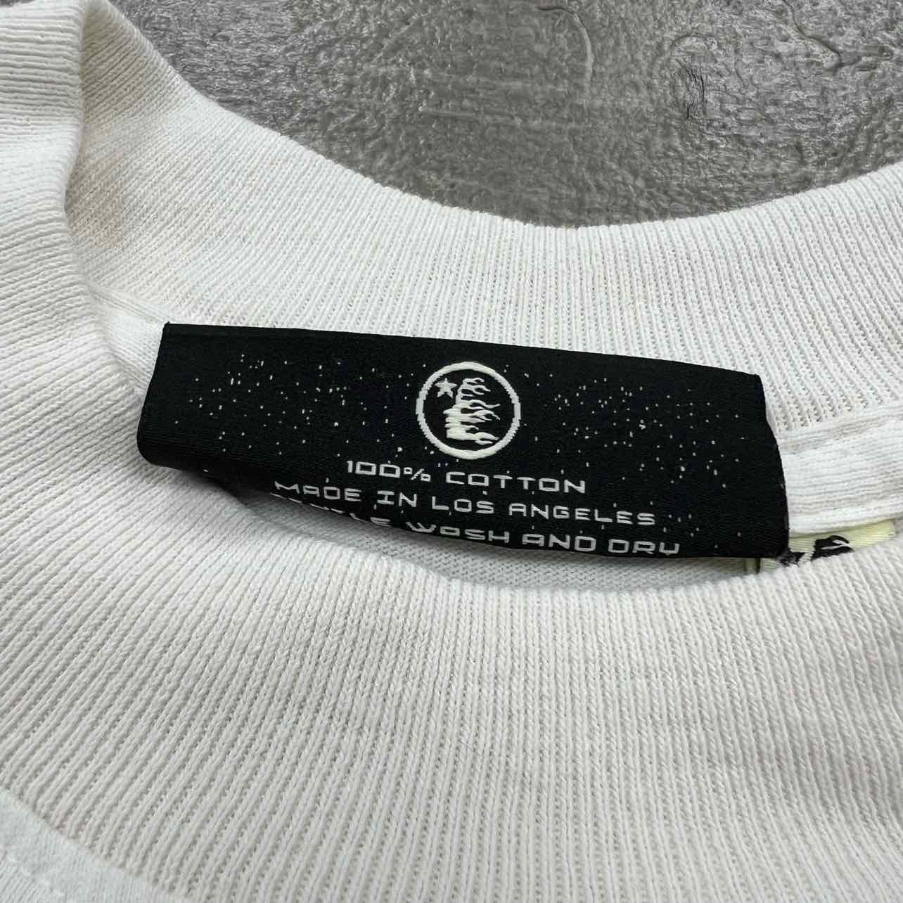 Hellstar T-Shirt &quot;FRANKENKID&quot; Cream New Size XL