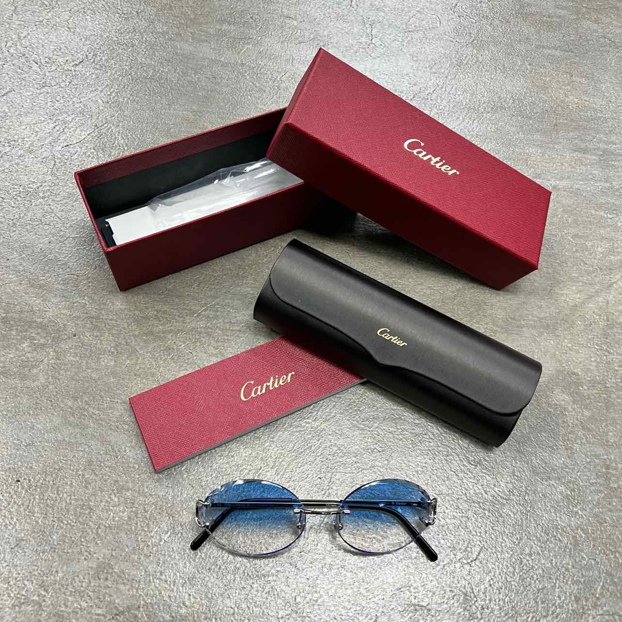 Cartier Sunglasses &quot;BIG C DIAMOND CUT&quot; New