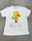 Tom Sachs T-Shirt "LOVE BIRD" White New Size M