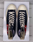 Converse Chuck 70 "Cdg Play Black"  New (Cond) Size 8