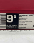 Air Jordan 4 Retro "Levis Black Denim" 2018 Used Size 9.5