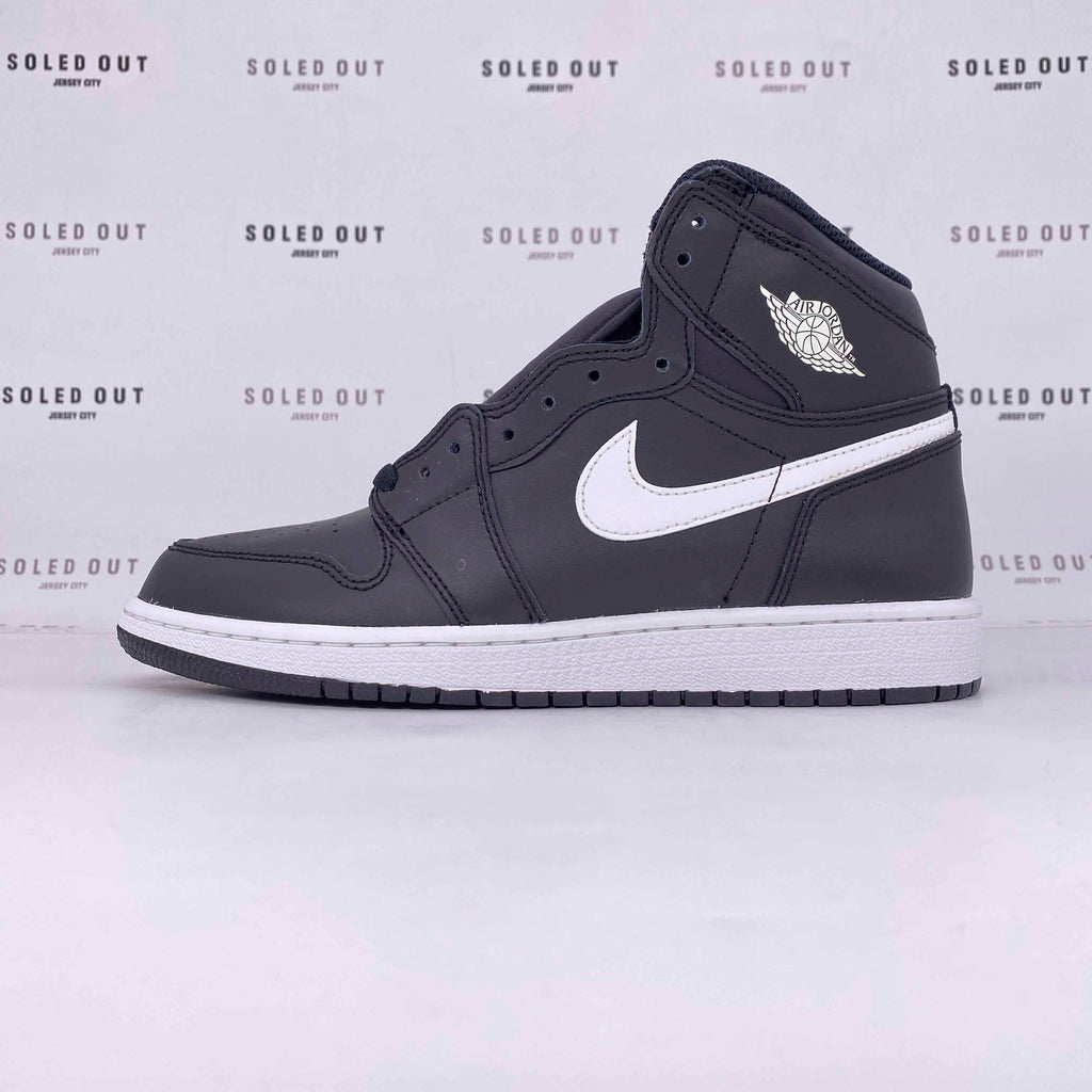 Air Jordan (GS) 1 Retro High OG "Ying Yang Black" 2016 New Size 6.5Y
