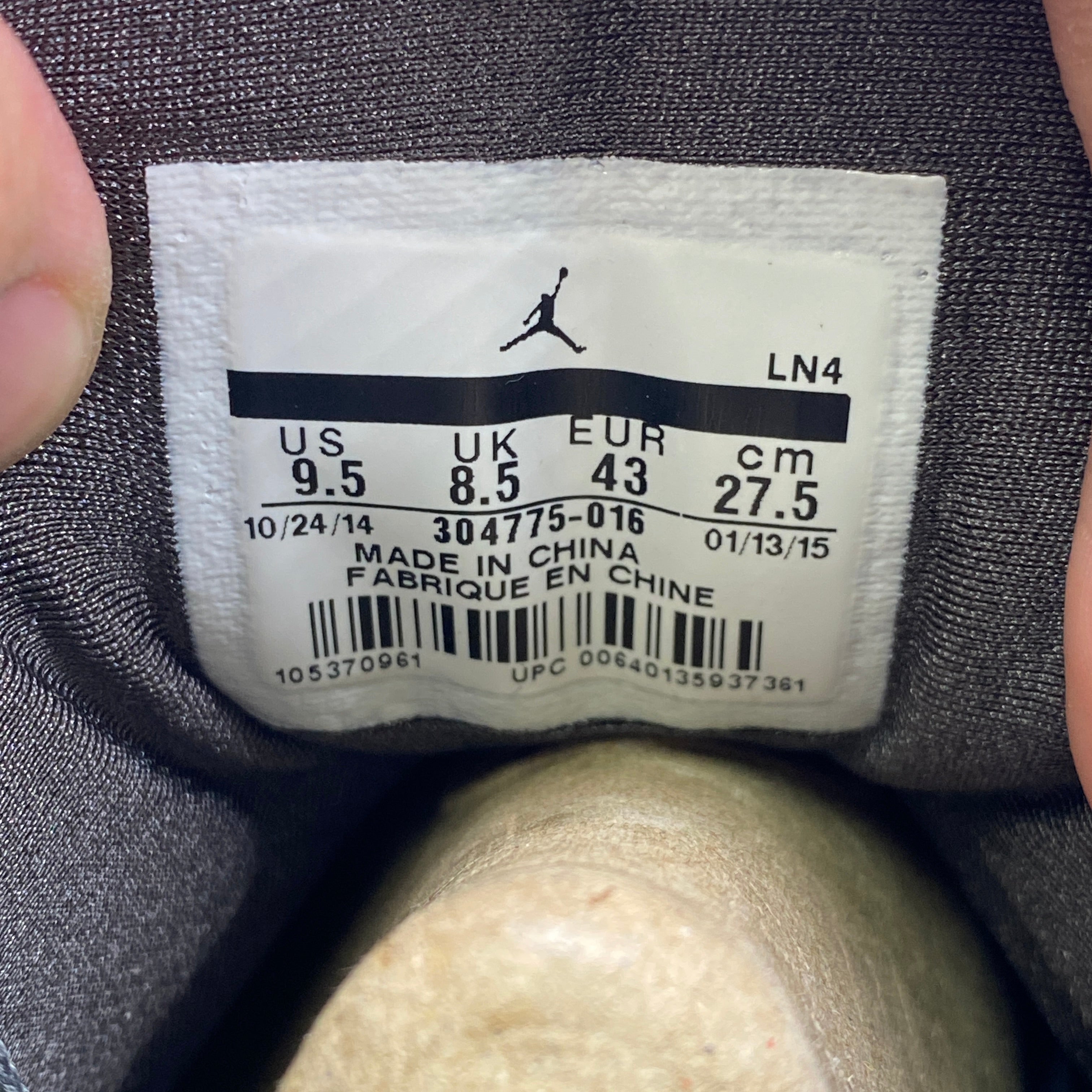 Air Jordan 7 Retro &quot;Barcelona Days&quot; 2015 New Size 9.5