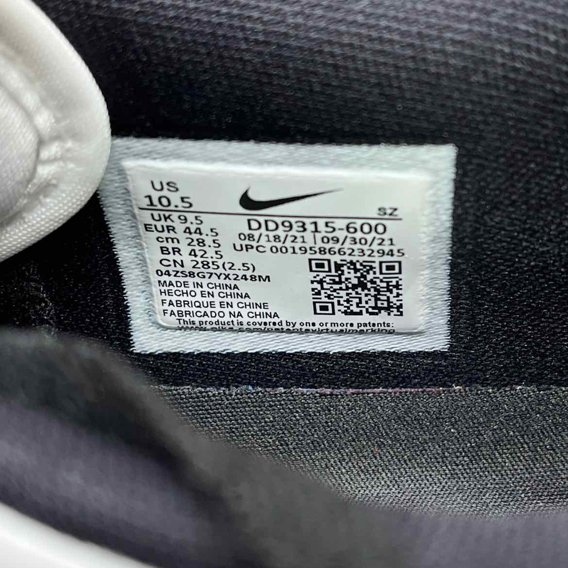 Air Jordan 1 Low G &quot;Chicago&quot; 2022 New Size 10.5