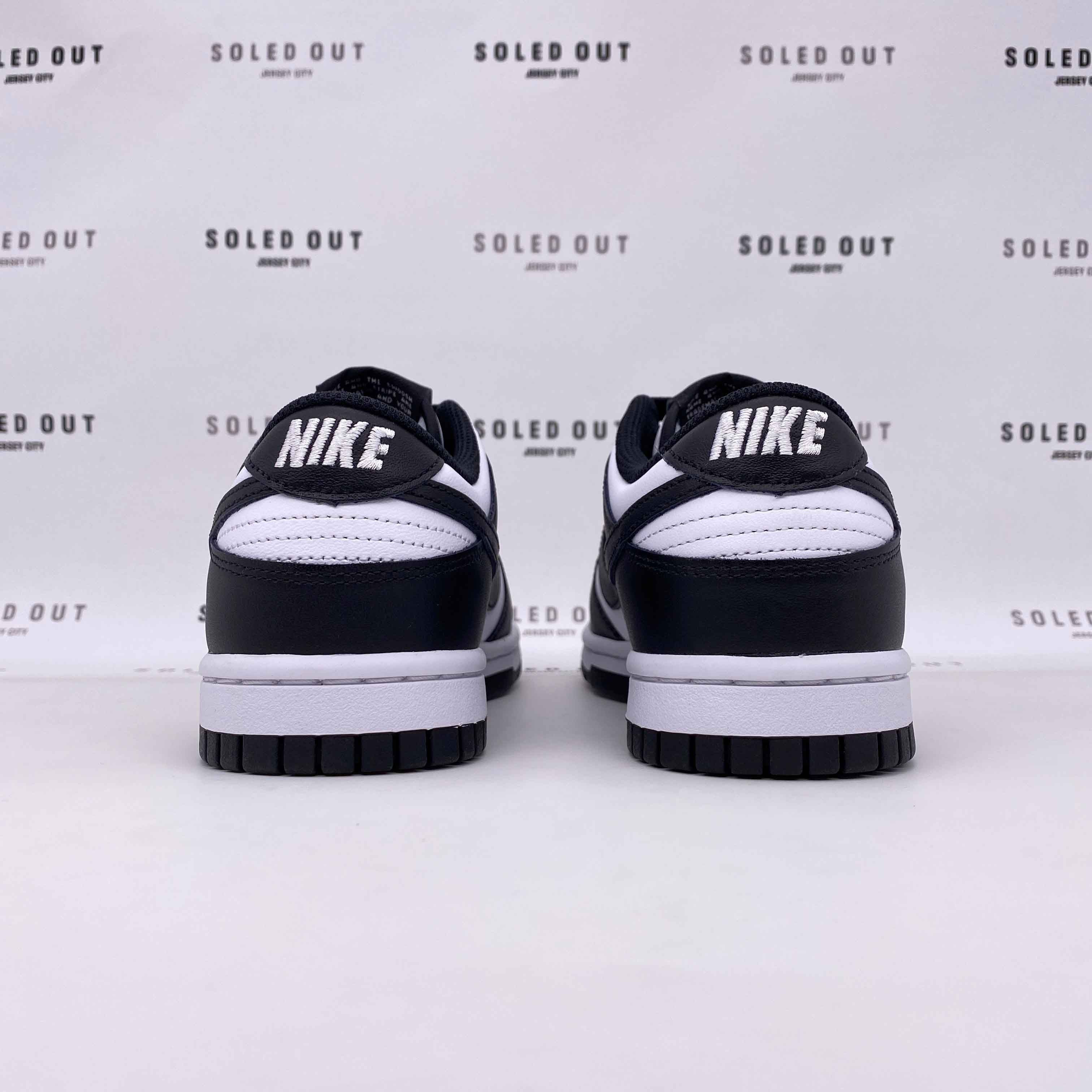 Nike (W) Dunk Low &quot;Black White&quot; 2022 New Size 5W