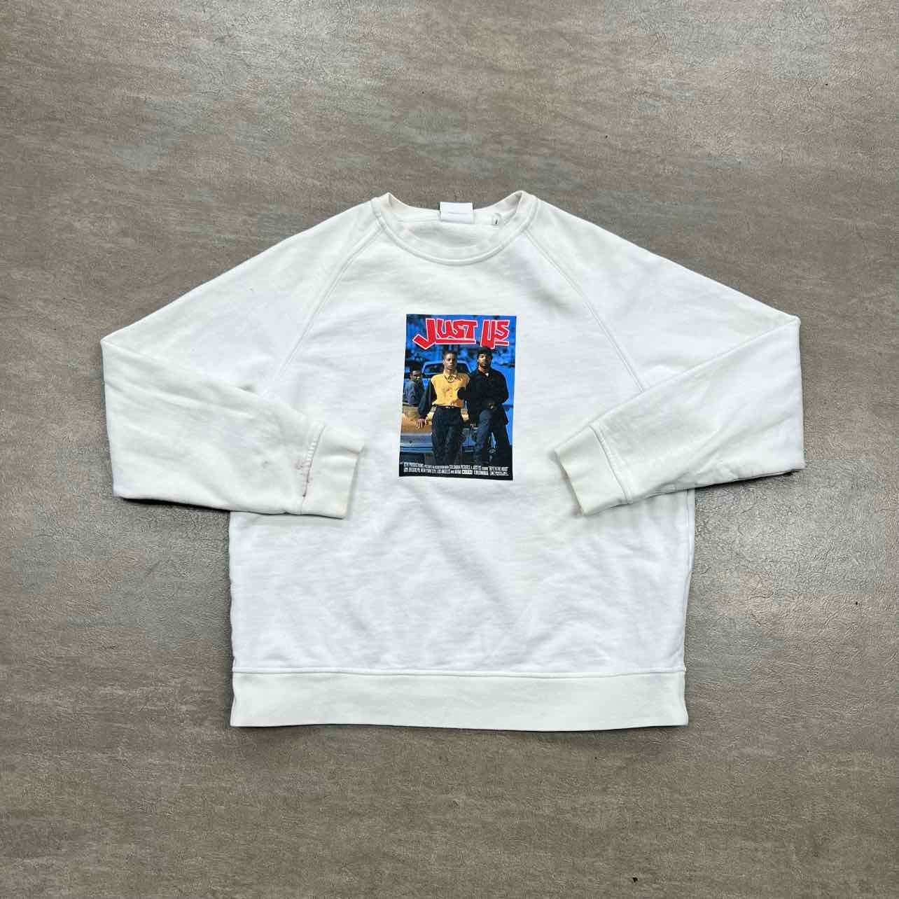 Kith Crewneck Sweater &quot;BOYZ N THE HOOD&quot; White Used Size L