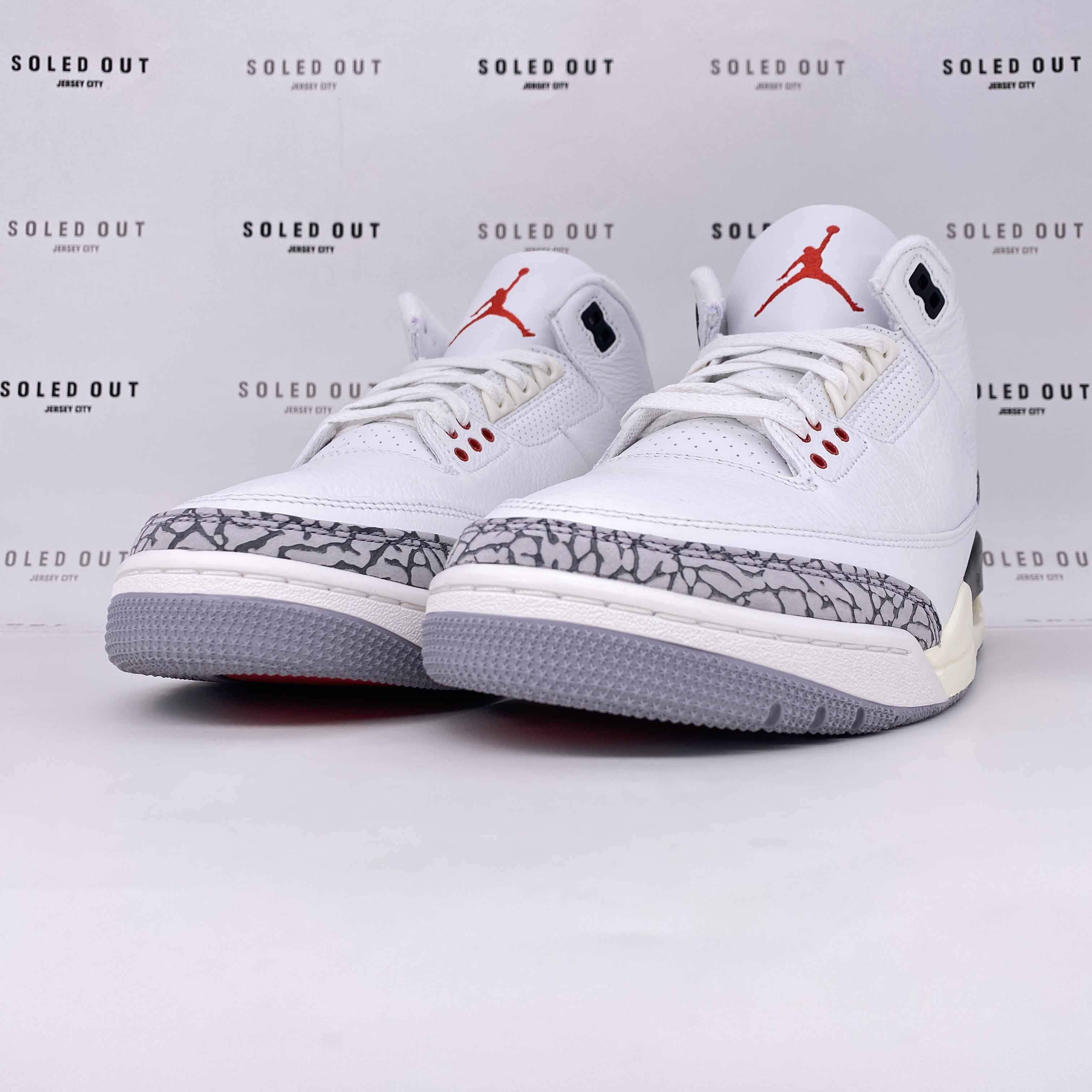 Air Jordan 3 Retro &quot;White Cement Reimagined&quot; 2023 New Size 12