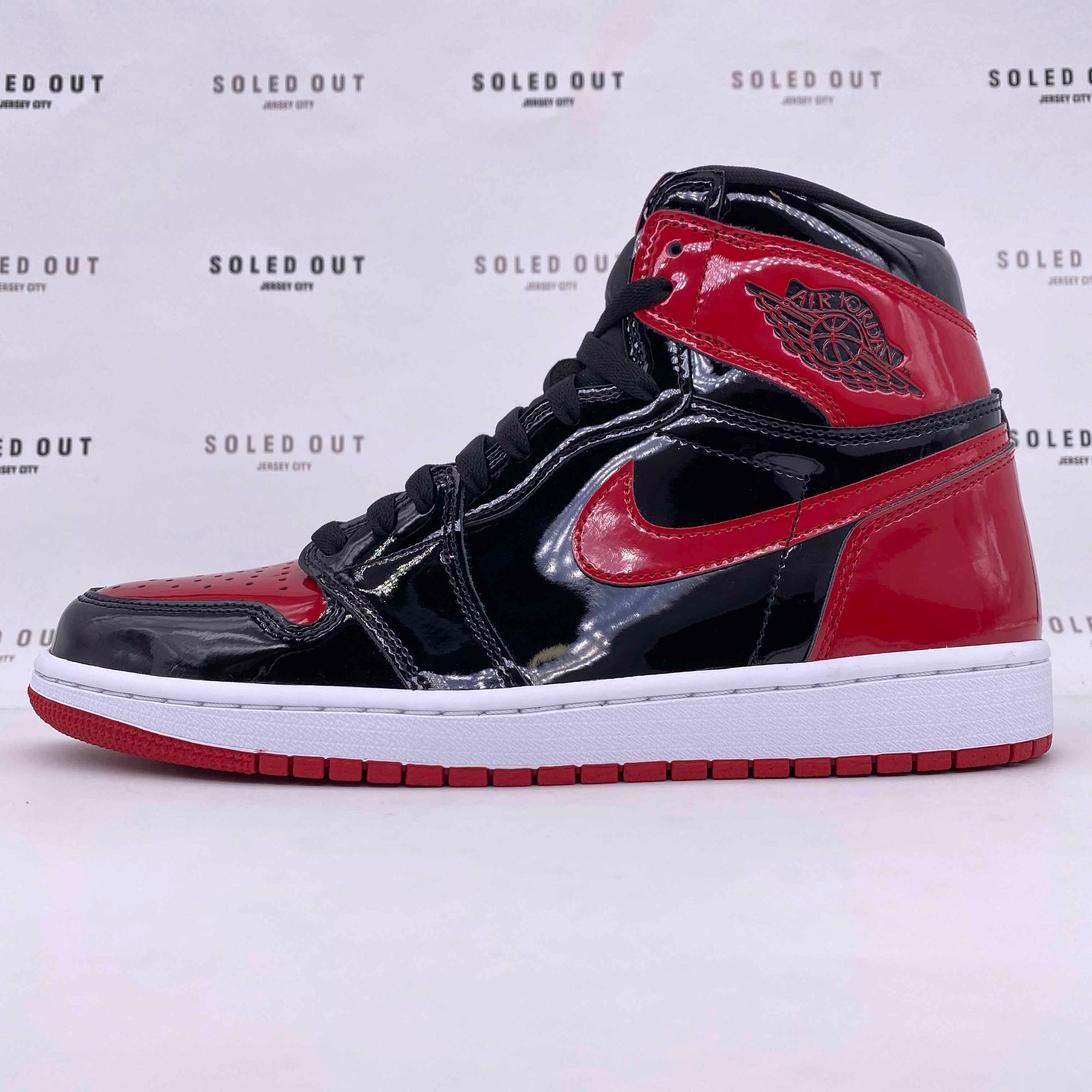 Air Jordan 1 Retro High OG &quot;Patent Bred&quot; 2021 New Size 11